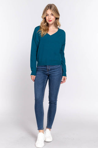 Vanessa Back Cross Strap Viscose Sweater