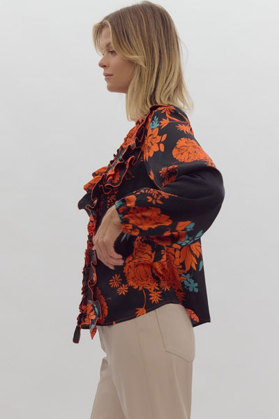 Fiona Floral Top