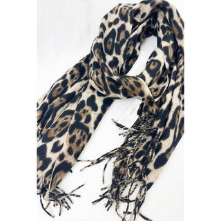 The Leopard Print Long Scarf