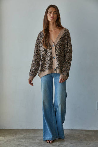 The Animal Print Cardigan