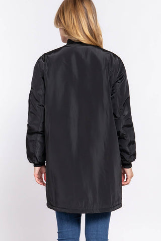 The Long Line Bomber Jacket