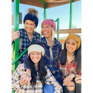 Solid Ribbed Women's Fashion Headband