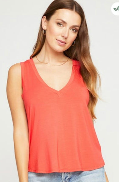 Gentle Fawn -Coast Sleeveless V Neck (More Colors Available)