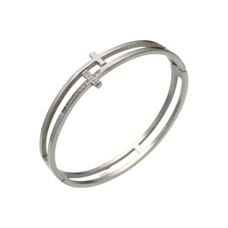 At the Crossroads Cuff Bracelet