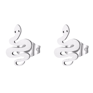 Serpent Stud Earrings