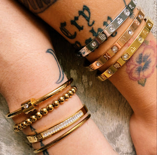 Necessities Beaded Stretch Bracelet