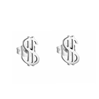 Dollar Signs Studs