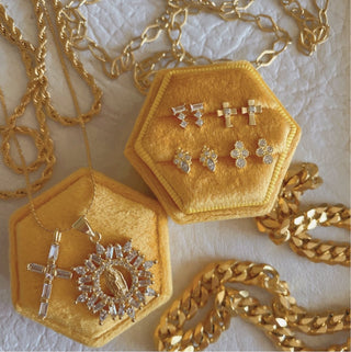 Majesty Double Charm Religious Pendant Necklace