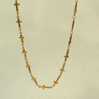 Asher Cross Chain Necklace