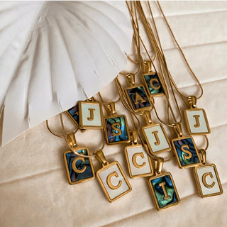 The Perla Initial Necklace