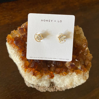 Star Dust Crystal Studs