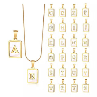 The Perla Initial Necklace