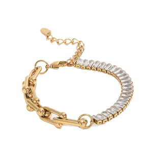 Tokyo Crystal Chain Bracelet