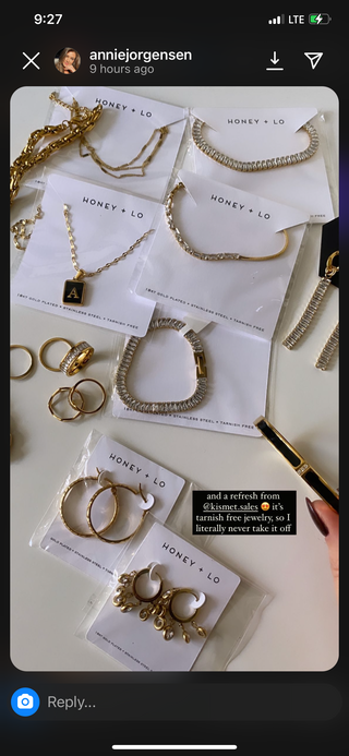 Black Tie Affair Baguette Necklace