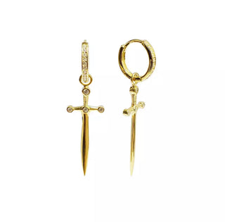 Tiny Dagger Hoops