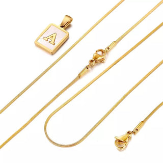 The Perla Initial Necklace