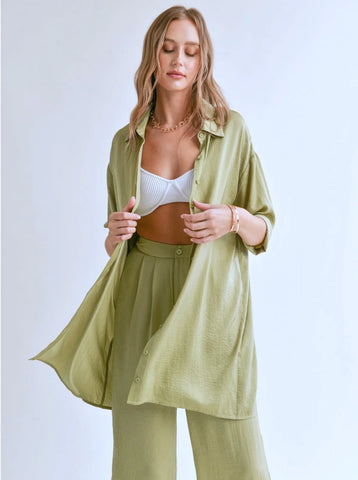 Sadie & Sage- Juicy Oversized Layering Shirt