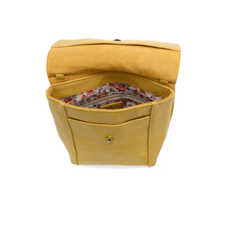Laguna Yellow Jensy Front Flap Crossbody