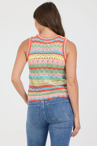 Dear John-RIVIERA STRIPE AMORA TANK