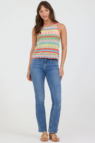 Dear John-RIVIERA STRIPE AMORA TANK