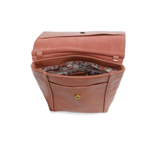Clay Pink Jensy Front Flap Crossbody
