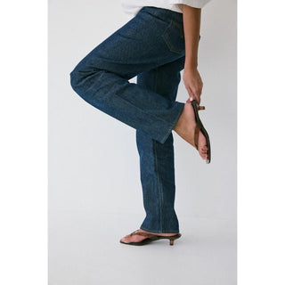 Margo Heeled Jelly Sandal- Brown