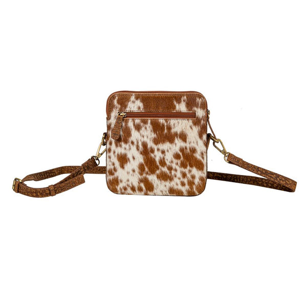 Myra-Swift Rider Leather Hair-on Bag