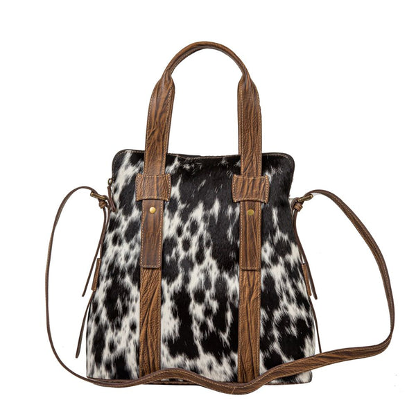 Myra- Crawford Pass Leather Hairon Bag