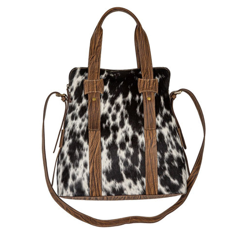 Myra- Crawford Pass Leather Hairon Bag