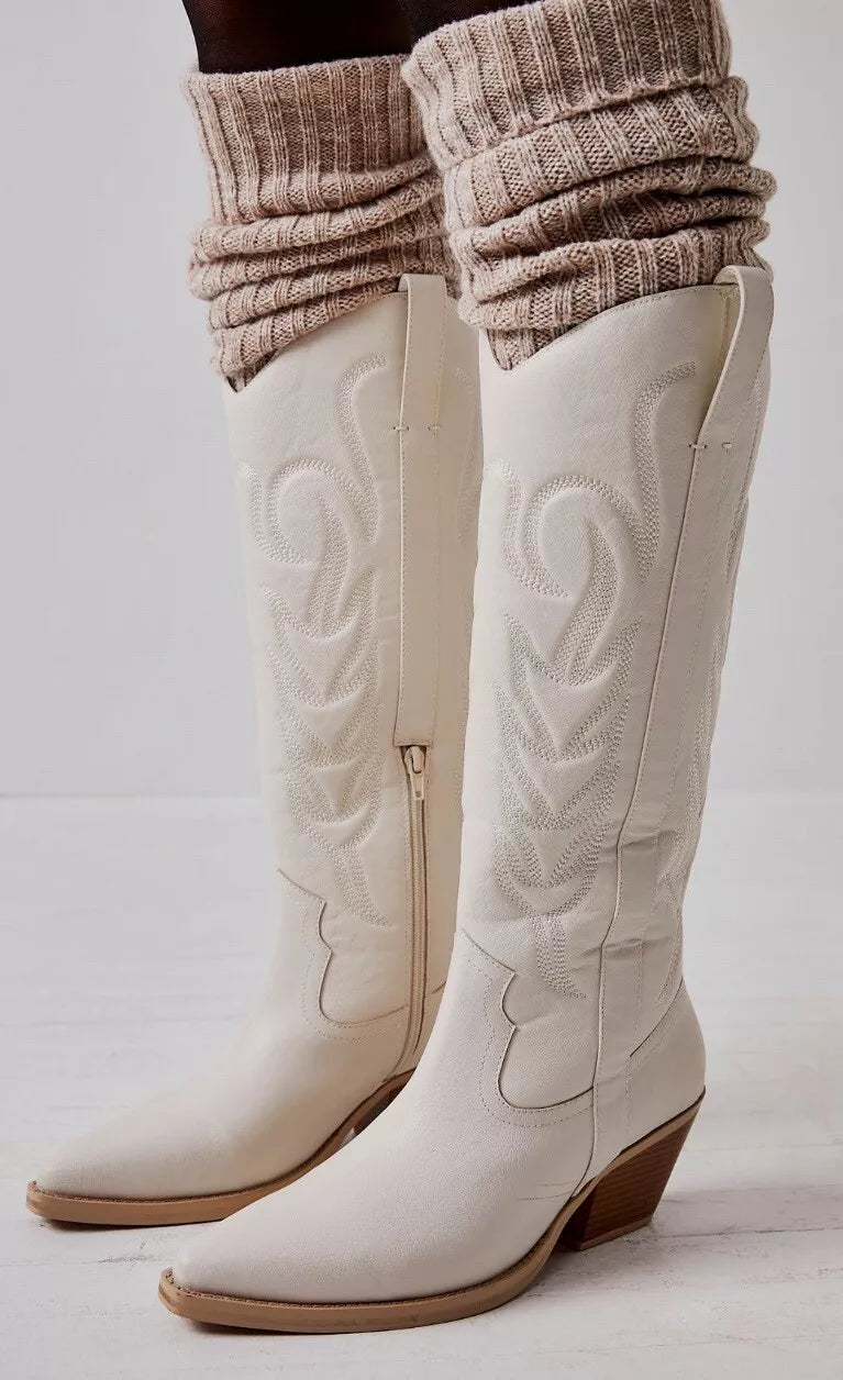 Coconuts- By Matisse- Dixie Western Boot- White