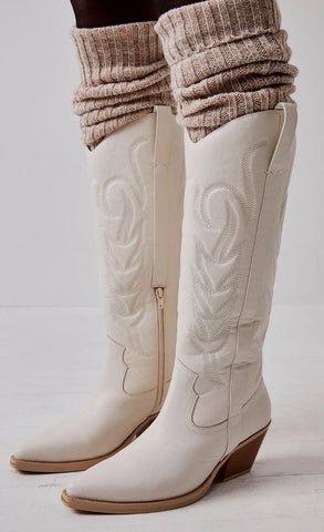 Coconuts- By Matisse- Dixie Western Boot- White