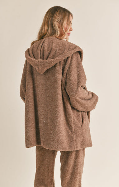 Sadie & Sage- Homebound Double Lined Cozy Jacket