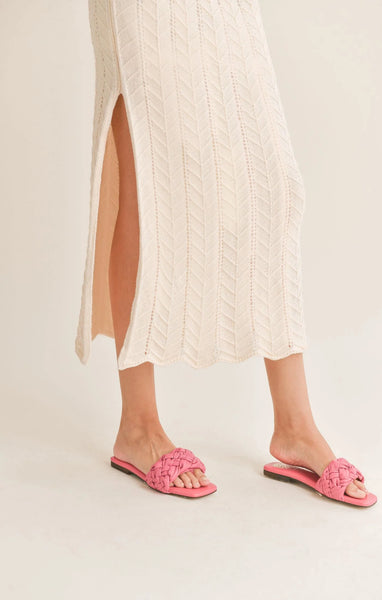 Sadie & Sage- Baby Chevron Knit Maxi Skirt