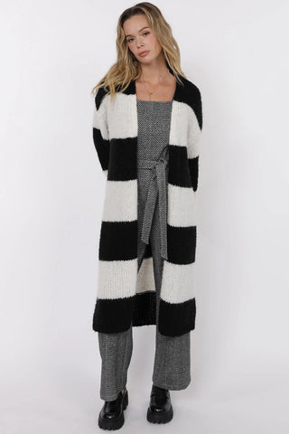Suki Bubble Sleeve Duster Cardigan