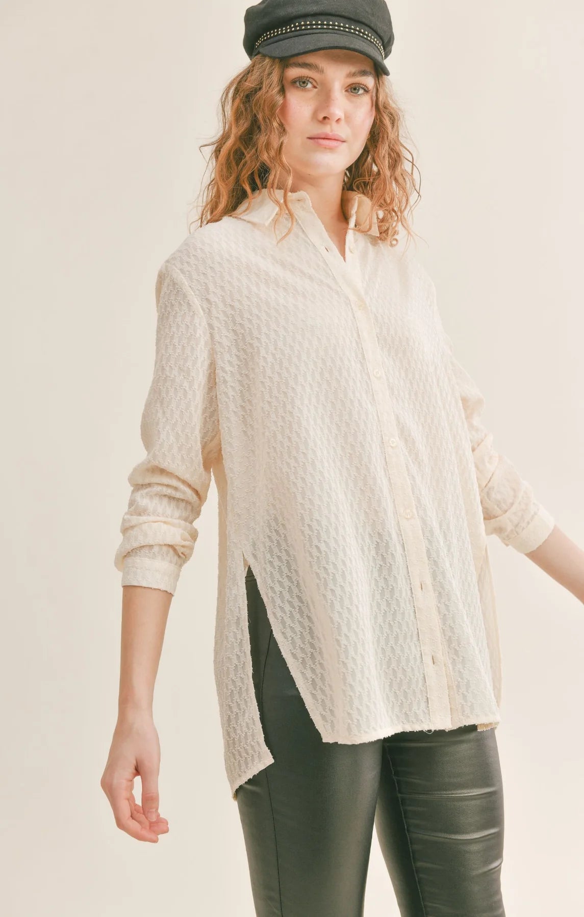 Tea Time Button Down Shirt