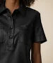 Tatiana Coated Dress in Black / Kut From The Kloth