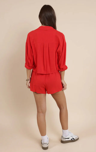 SugarLoaf Loose Button Down Shirt