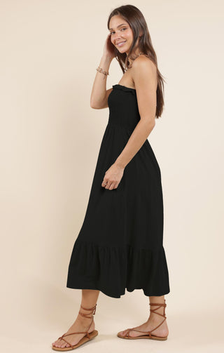 SugarLoaf Smocked Tube MIdi Dress