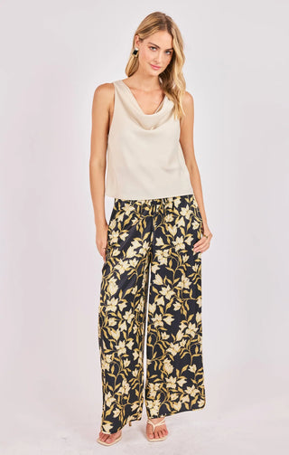Gala Satin Pull On Pants