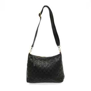 Black Winnie Woven Hobo