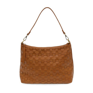 Cognac Winnie Woven Hobo