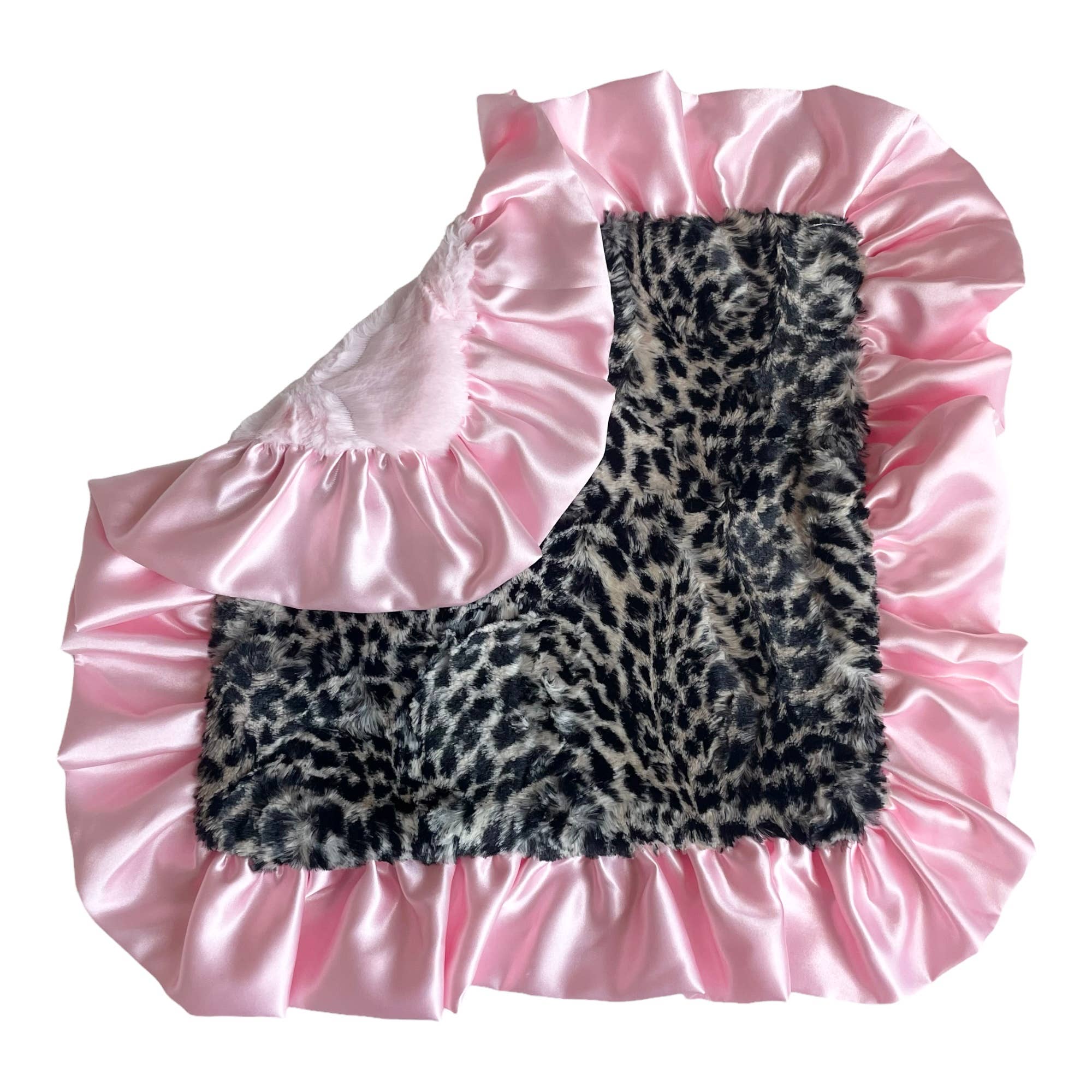 Rockin Royalty - Baby Pink Cheetah Luxe Cuddle Lovie