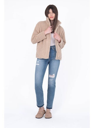 Level 99- ROWAN FULL ZIP SHERPA FLEECE