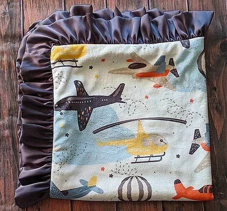 Cuddle Couture - Ready for Takeoff Blanky