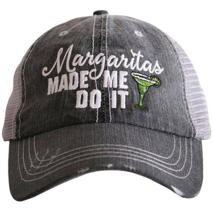 Margaritas Made Me Do It Wholesale Trucker Hats