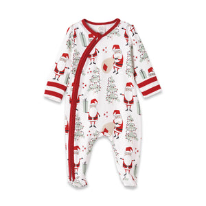 Tesa Babe - Here Comes Santa Zipper Romper