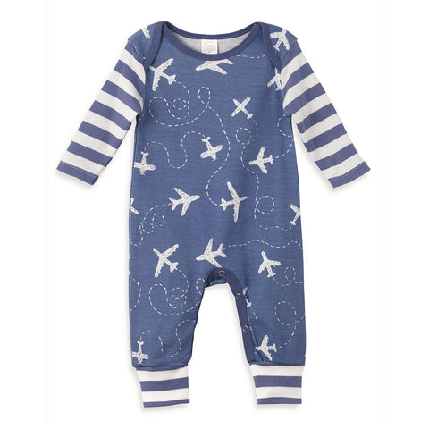 Tesa Babe - Baby Boy 100% Cotton Airplanes Romper