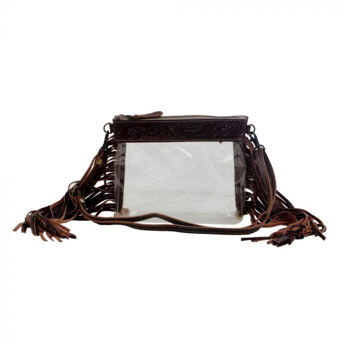 Myra- Intricate Clear Bag