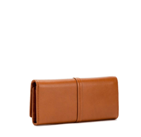 Hammitt- Benjamin Wallet Slim (caffè tan/brushed silver)