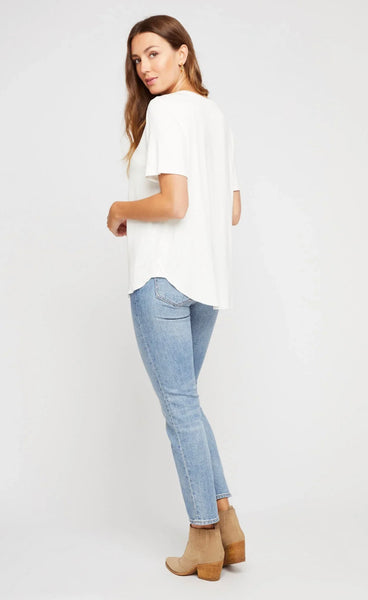 Gentle Fawn- Lewis Top (White)